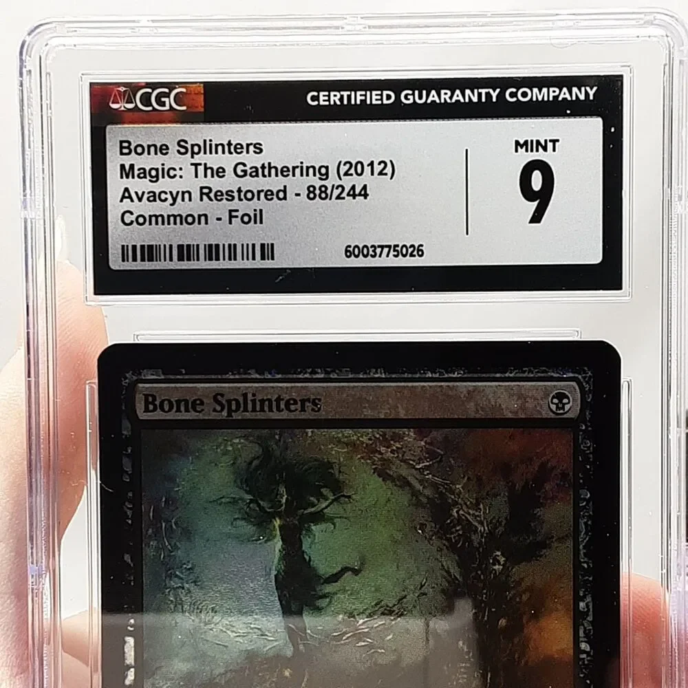 MTG - Avacyn Restored - Bone Splinters - Foil - Graded - CGC 9